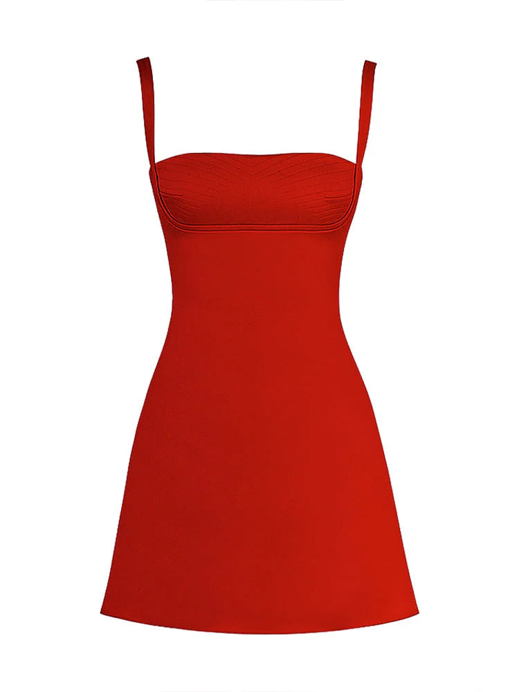 Glamorous Scarlet Red Dress