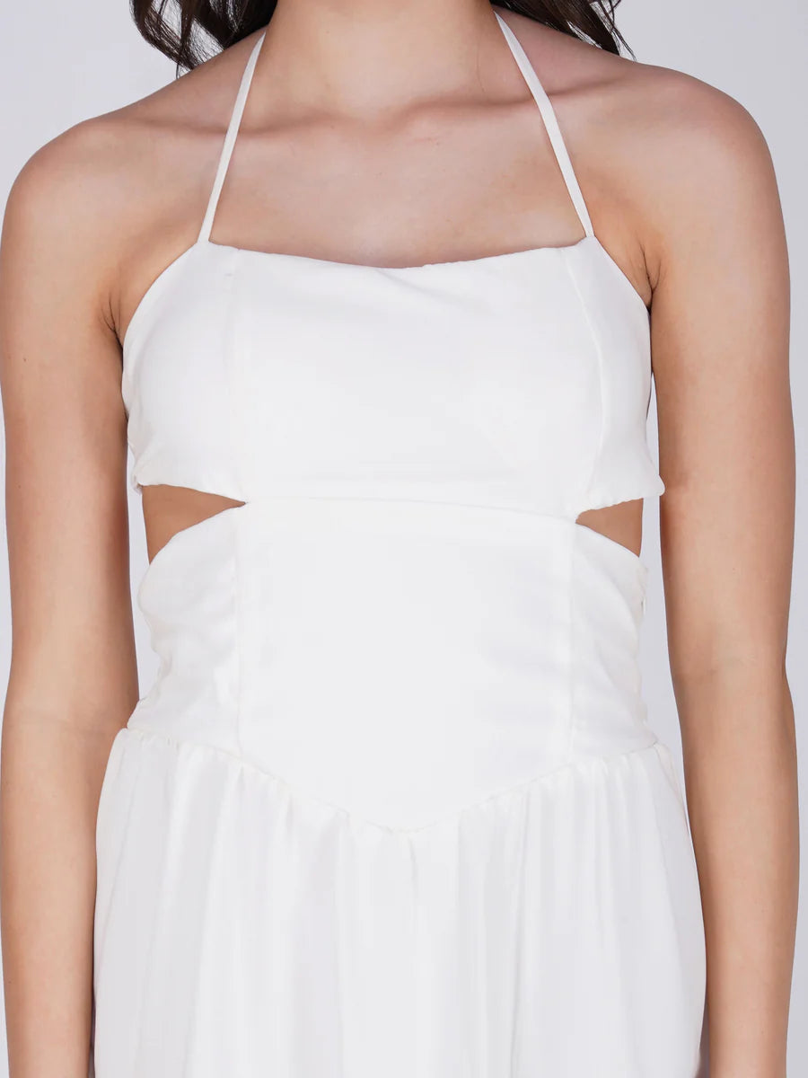 Lightweight Soft Touch White Dress